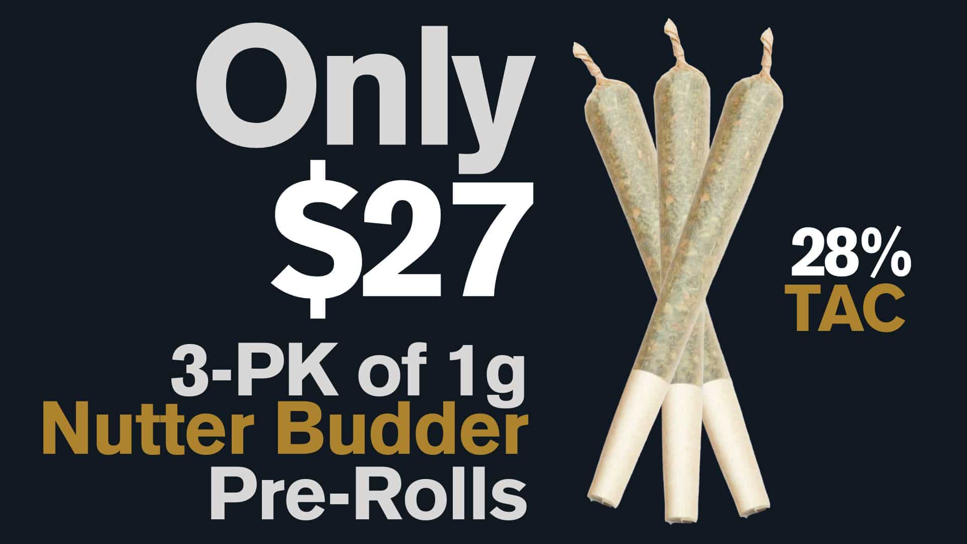Nutter Budder 3-pk Only $27