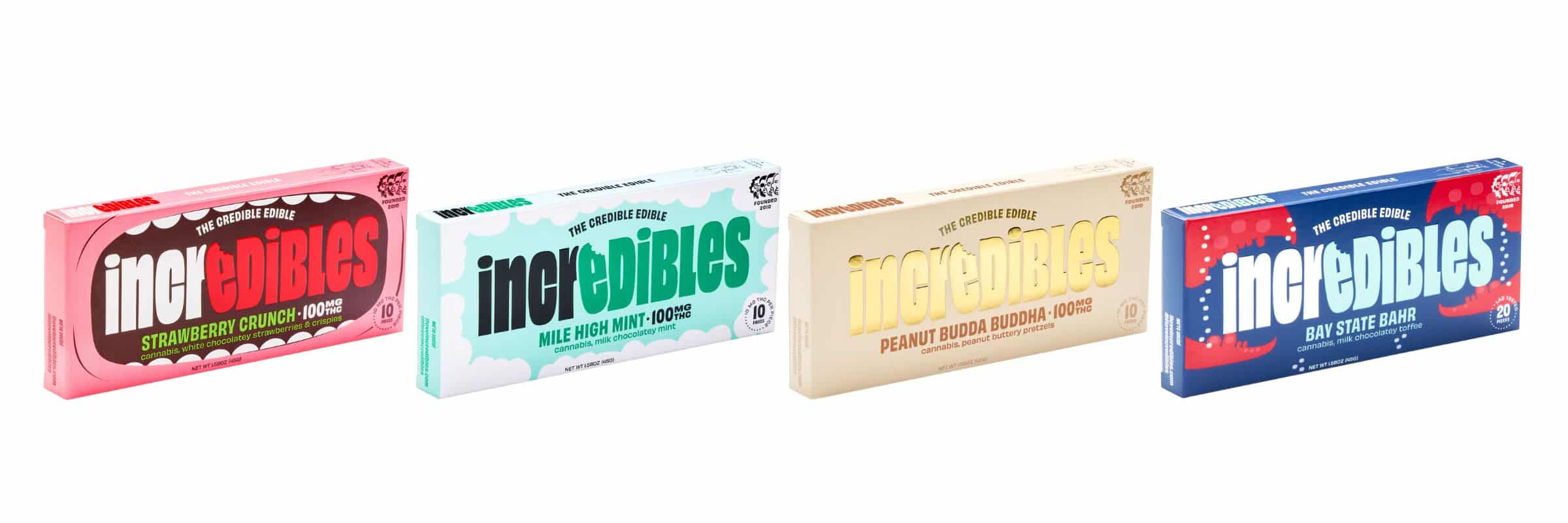 Incredibles Cannabis-Infused Chocolate Bars