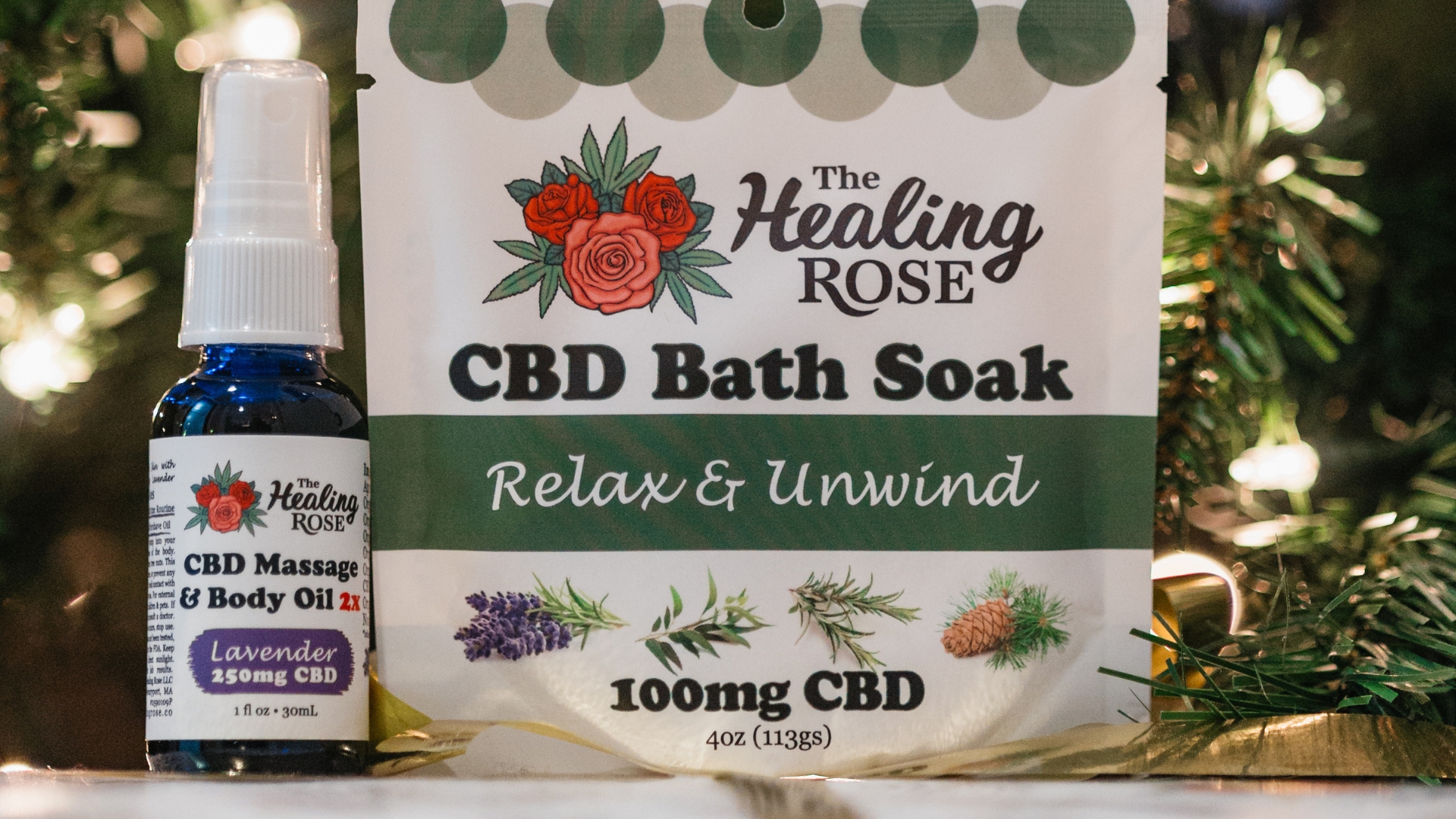 2025 gift guide healing rose CBD